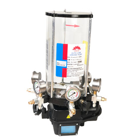 PLC Electric Lubrication Electric Grease Pump 000#-2# 12V 24V 220V 380V 2-6L 1-5 Outlets Automatic Grease Lubrication System