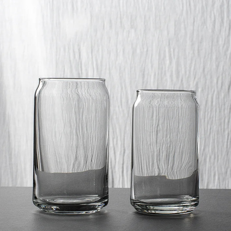 Libbey Warehouse 12OZ 16Oz 20OZ Custom logo Drinking Tumbler Sublimation Clear Glass Mug Glass Beer Can