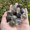 20-30mm Natural Garden Quartz Tumble Round Polished Crystal Stone Gravel for Sale