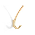Daili Gold Metal Wall Hook Indoor Zinc Alloy Bathroom and Kitchen Towel Hook with Hand Hooks for Hanging Clothes