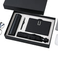 Business Gift Led Display Cup and Umbrella Set Practical High-end Blue Gift Box Enterprise Activity Can Customize Logo
