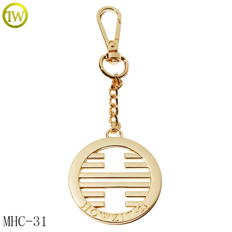 Custom Metal Logo Plate Hardware Cartoon Style Zinc Alloy Brand Label Tag Handbags Featuring Small Safe Hook Lock Motorcycles
