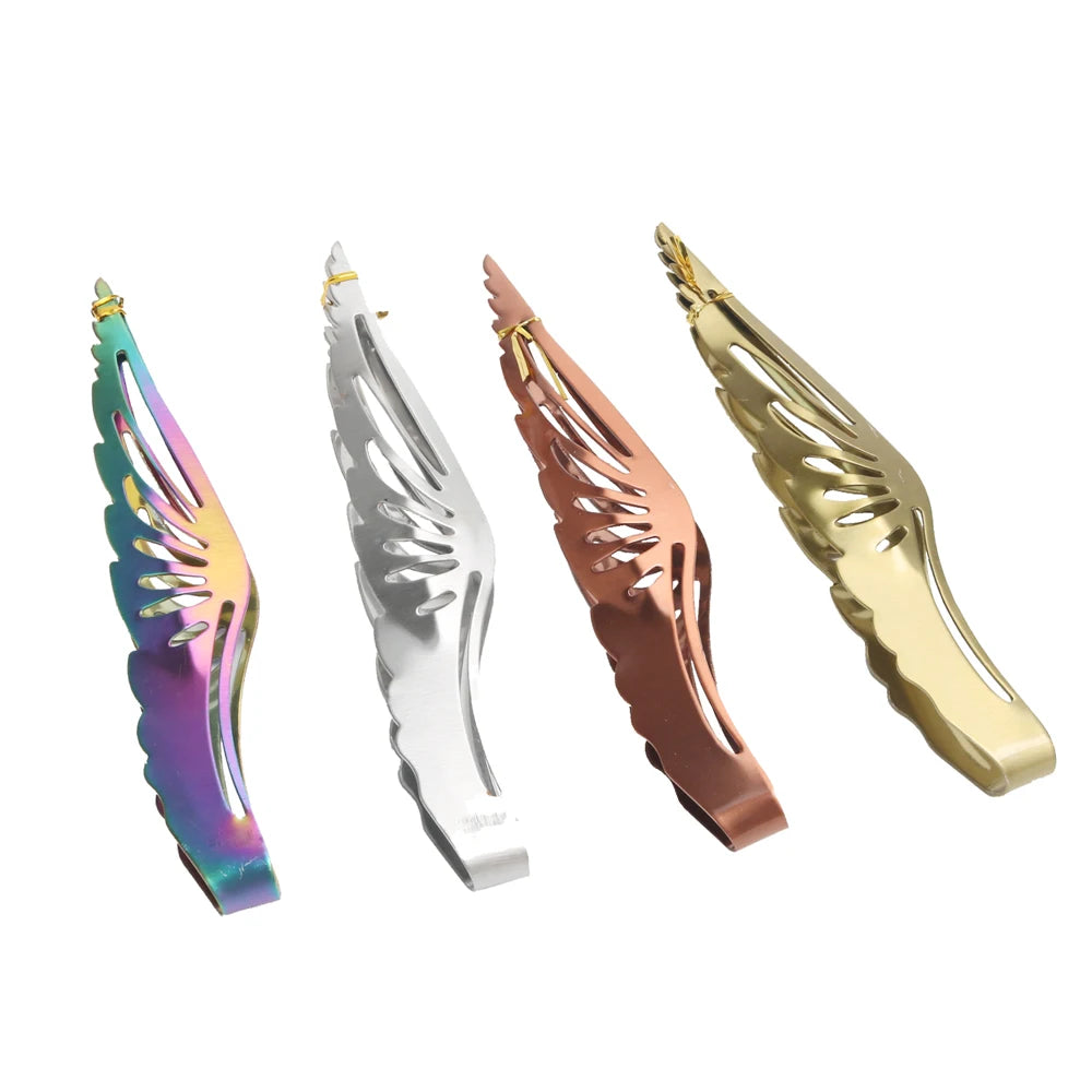 Many Colors Wing Shape Smoking Accessories Aluminium Alloy Shisha Clamp Hookah Charcoal Tong