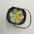 Motorcycle Lamp Electric Bicycle Led LIGHT 9 Bulb Spotlight 12v48v60v72V80v External 9 BeadS Headlamp with Metal INSTALL MOUNT