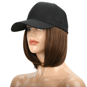 Girls Baseball Wig Hat