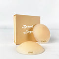 Nipple Pasties OEM Premium Sticky Reusable Matte Nude Brown Adhesive Invisible Silicone Sexy Beauty Nipple Cover for Sexy Girl