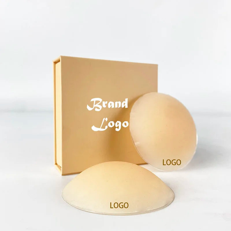 Nipple Pasties OEM Premium Sticky Reusable Matte Nude Brown Adhesive Invisible Silicone Sexy Beauty Nipple Cover for Sexy Girl
