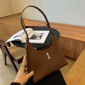 Fashion Elegant Retro Genuine Leather Shoulder Strap Tote Shoulder Bag for Women Stylish Luxury Handbag