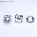 Starsgem Hpht Polished Diamond Round DEF VVS VS Lab Grown Diamond 0.1-0.4 Carat Loose Diamond