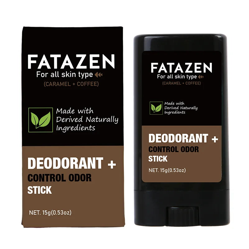 Wholesale Lasting Anti Sweat Organic Deodorant Dry Underarm No White Marks OEM Caramel Coffee Deodorant Stick Packaging