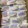 Disposable Plastic Eyelash Brush Mascara Wand Lash Brush Private Label Eyelash Extension Lash Cleansing Brushes