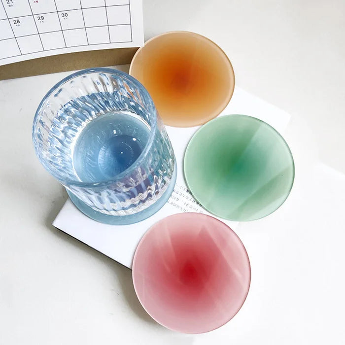 Custom Transparent Acrylic coaster Round Acrylic Disc Drink coaster Ornament Blanks
