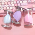 Factory Wholesale Private Label Diamond Soft Makeup Blending Sponge Set Blender Oowder Puff Beauty Tools Ovo De Beleza