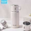 Portable Stainless Steel Insulated Water Bottle Logo Vacuum Thermos Flask for Hot Cold Beverages for Camping Travel Coffee Mug
