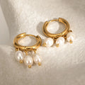 Jewelry 18k PVD Plating Stainless Steel Big Claw Lobster Earrings with Left and Right Sides
