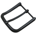 Promotional Custom 35MM Matt Black Pin Buckle Vegan Leather PU Leather Belt Zinc Alloy Buckle