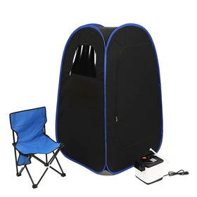 9 Levels Temperature Adjustment Portable Home Small Combined Corner Steam Sauna Shower Room