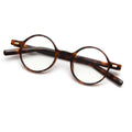 Vintage Acetate Prescription Eyeglasses Frame Men Round Myopia Optical Glasses Frame Women 2025 New Luxury Retro Small Eyewear