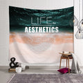 Sea Ocean Great Wave Oil Painting Printed Abstract Tapestry Wall Hanging Large Cloth Tapestries Dorm Bedroom Decoration Art