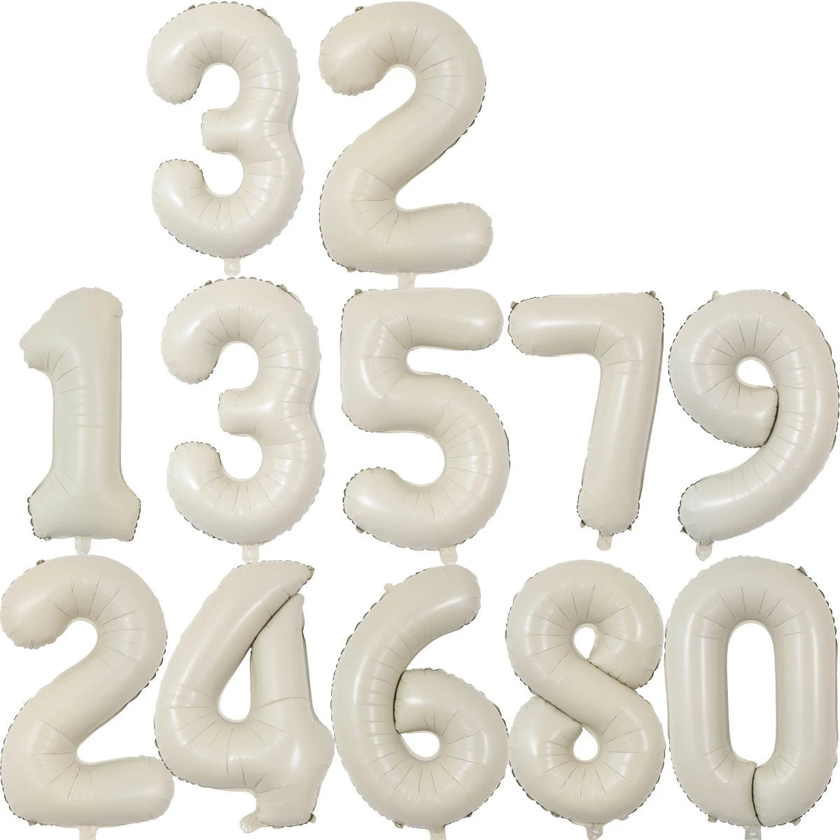 32 Inch Birthday Foil Number Balloons Balloons Party Decorations for Kids Birthday Party