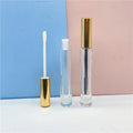 Custom LOGO Private Label 10ml Golden Lid Mascara Tubes Container with Wands