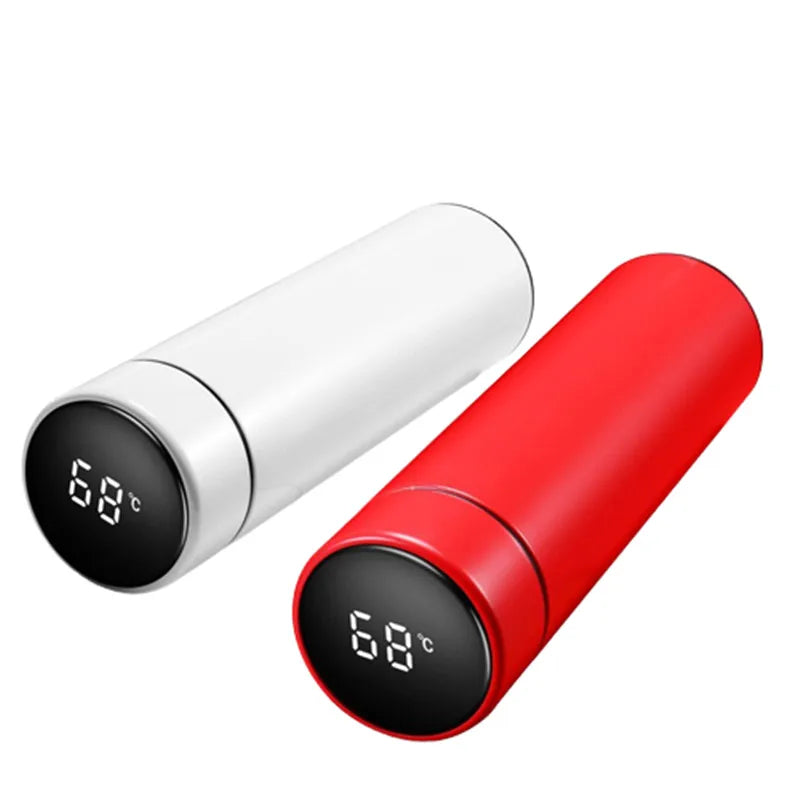 Digital  Cup Intelligent  Temperature Display Water Bottle Heat Preservation Vacuum  Flask for Coffee Tea