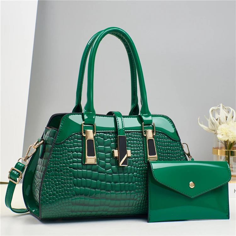 White Small Designer PU Candy Pattern Zipper Closure Casual Tote Ladies Trendy Clutch Purses Handbags Letter Waterproof 3L+