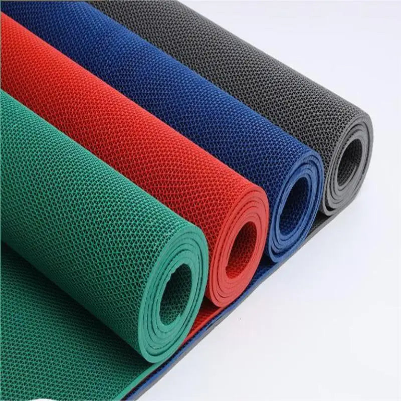 Hotel Corridor Toilet Swimming Pool Non-slip Factory Customization PVC Material Industrial Floor Mat Hollow Design