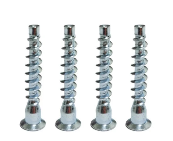 Zinc Plated Steel Furniture Confirmat Inner Hexagon Screw Self-Drilling Wood Screw