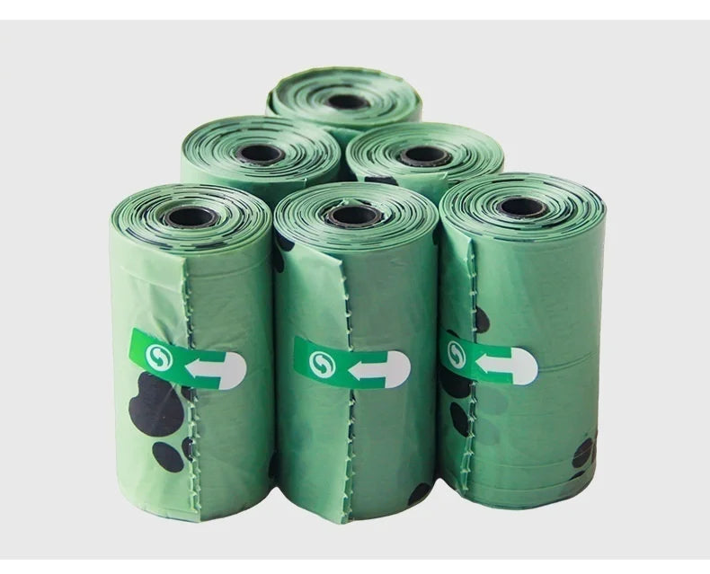 Biodegradable Pet Waste Bag Thickened Portable Poop Picking Bag Disposable Cat Dog Poop Poop Scooping Bag Pet Supplies