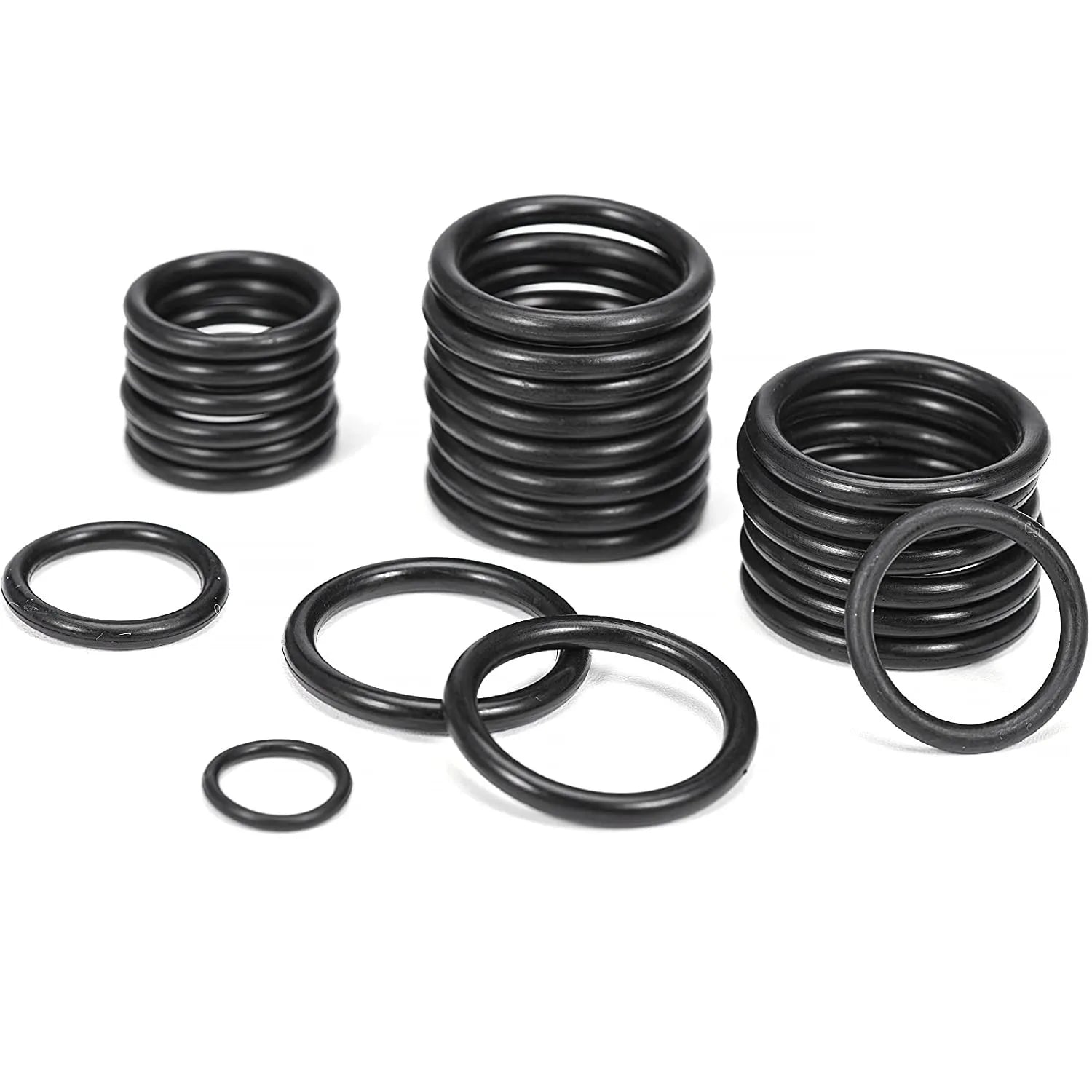 SWKS Universal O-Ring Kit Nitrile Rubber O Rings Assortment Rubber Gasket Faucet Professional Plumbing Automotive Mechanic