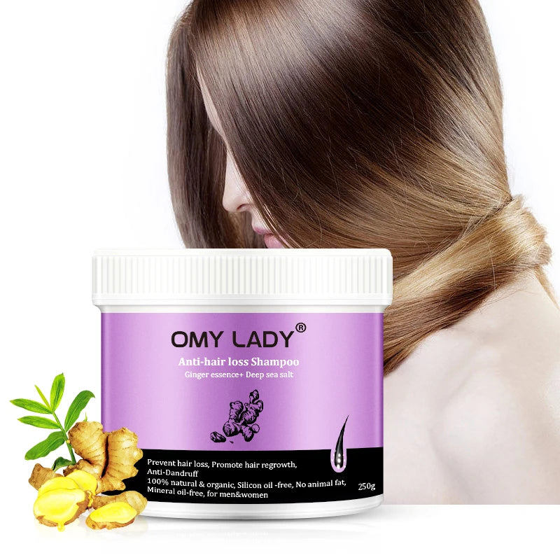 Omy Lady Deep Sea Salt & Ginger Extract Formulated Strong  Texture Repairing Anti Hair Loss Dry Shampoo