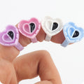 Disposable 30Pcs 100Pcs Pink Blue Plastic Glue Ring Cups Glue Holder Tools Eyelash Extension Glue Rings