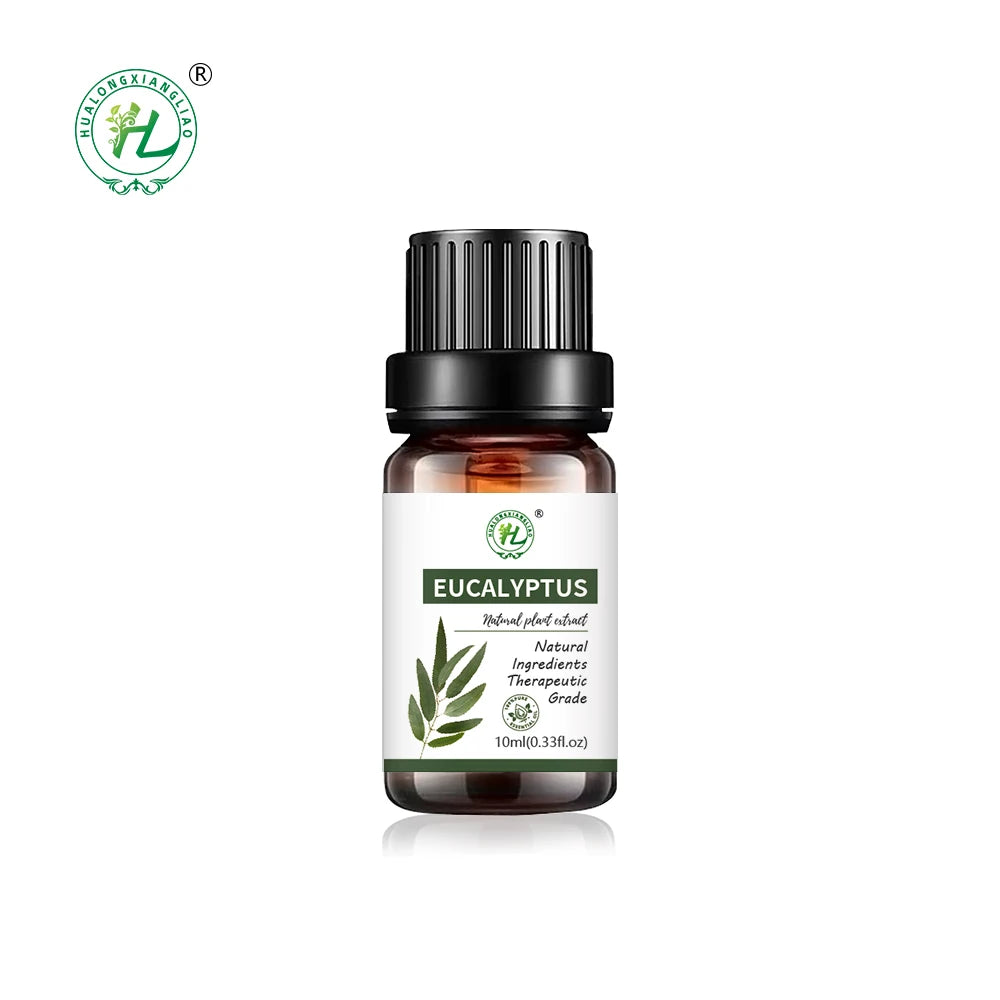 HL- 10ML Eucalyptus Narrow Leaf Essential Oil 100% Pure & Natural Organic Eucalyptus Oil for Aromatherapy | Eucalyptus Radiata MegaBDM