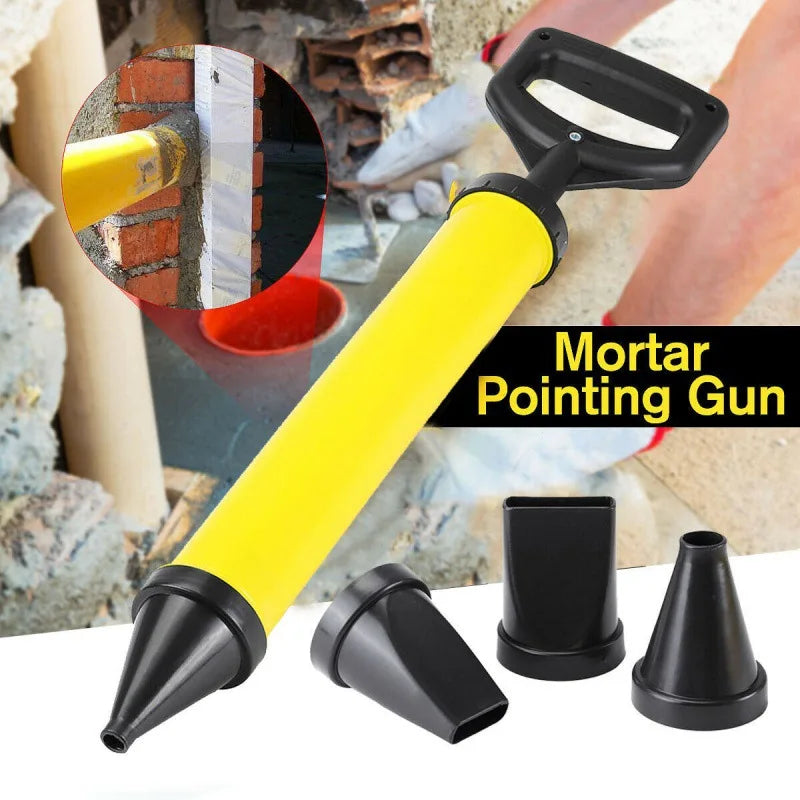 2026 Professional Heavy Duty Security Door Installation Anti Slip Handle Smooth Steel Tube Mortar Grouting Gun