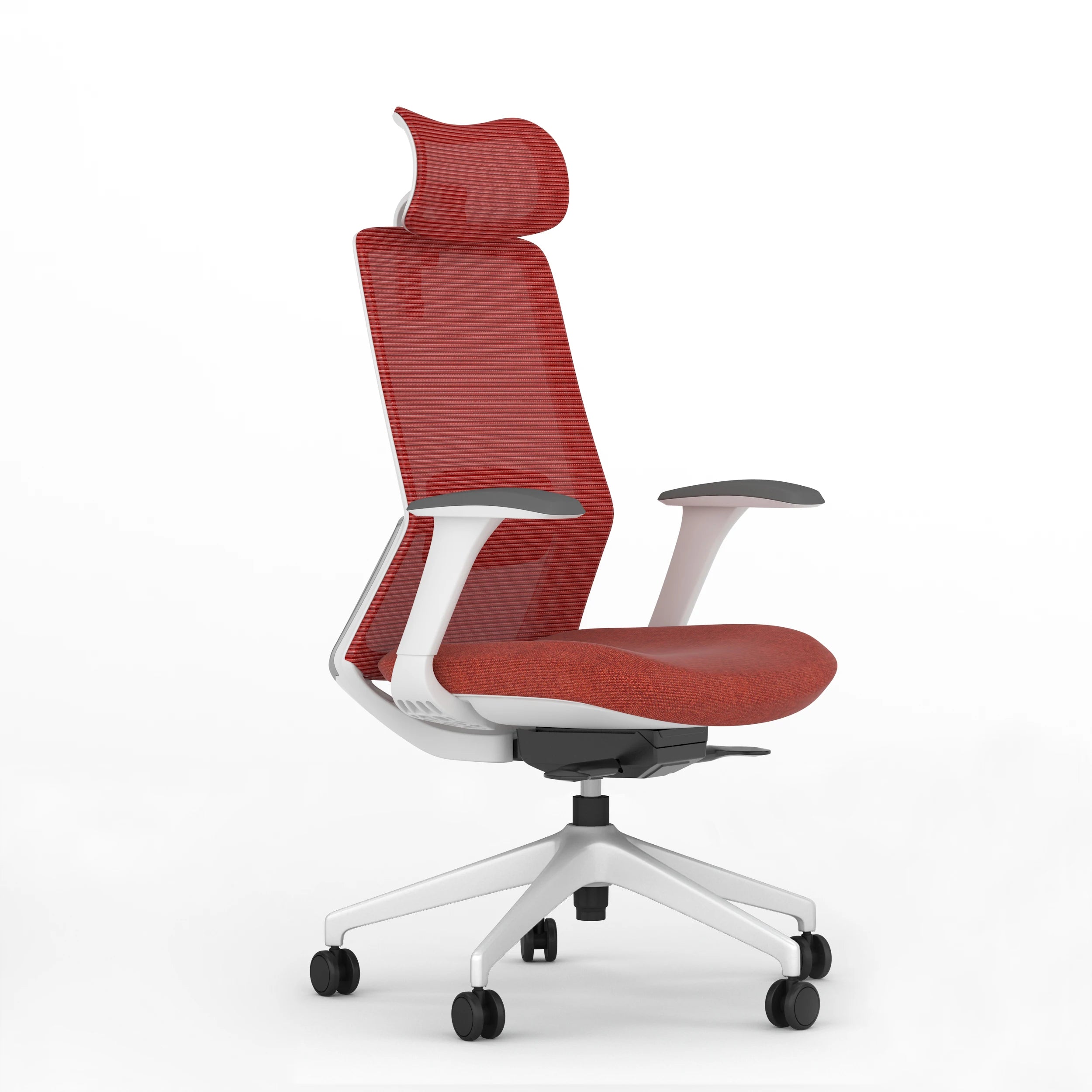Wholesale Modern 4D High Quality Unique Colourful High Back Chair BIFMA Certified Revolving Headrest Mesh Chair Office