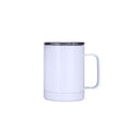 Custom Double Wall Stainless Steel Water Cups Sublimation Blanks Coffee Tumbler With Handle