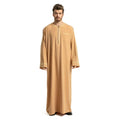 Cheap Arabic Islamic Wear Kaftans Breathable Polyester Muslim Robes Middle East Wholesales Fashion Style Inspired by Qatar