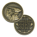 Custom Laser Engraving Gold Silver Copper Metal Coin 30mm to 50mm Blank Challenge Souvenir Challenge Coin Keychain