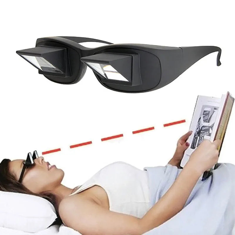 HelloWorld Lazy Glasses /Bed Lying Periscope Watch TV Glasses / Bed Reading Glasses for Lie Down Reading