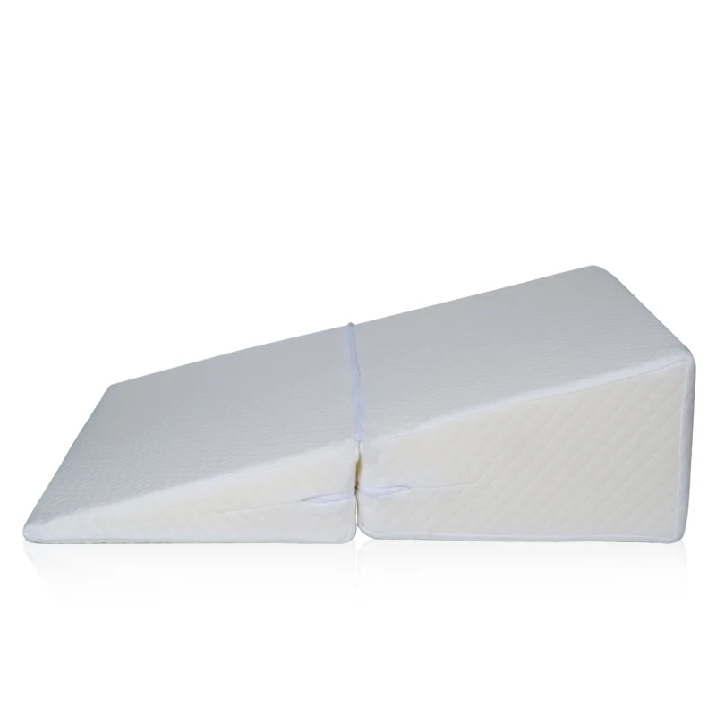 Orthopedic Foldable Incline Cushion 45 Degree Triangle Bed Memory Foam Headboard Wedge Pillows