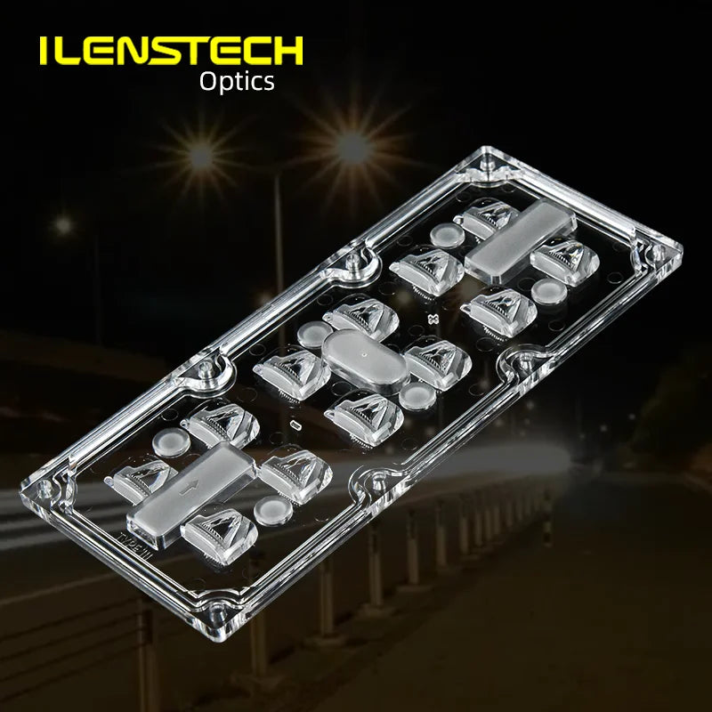 T3M Light Distribution Led Street Light Module Lenses 12 in 1 Pc Lens