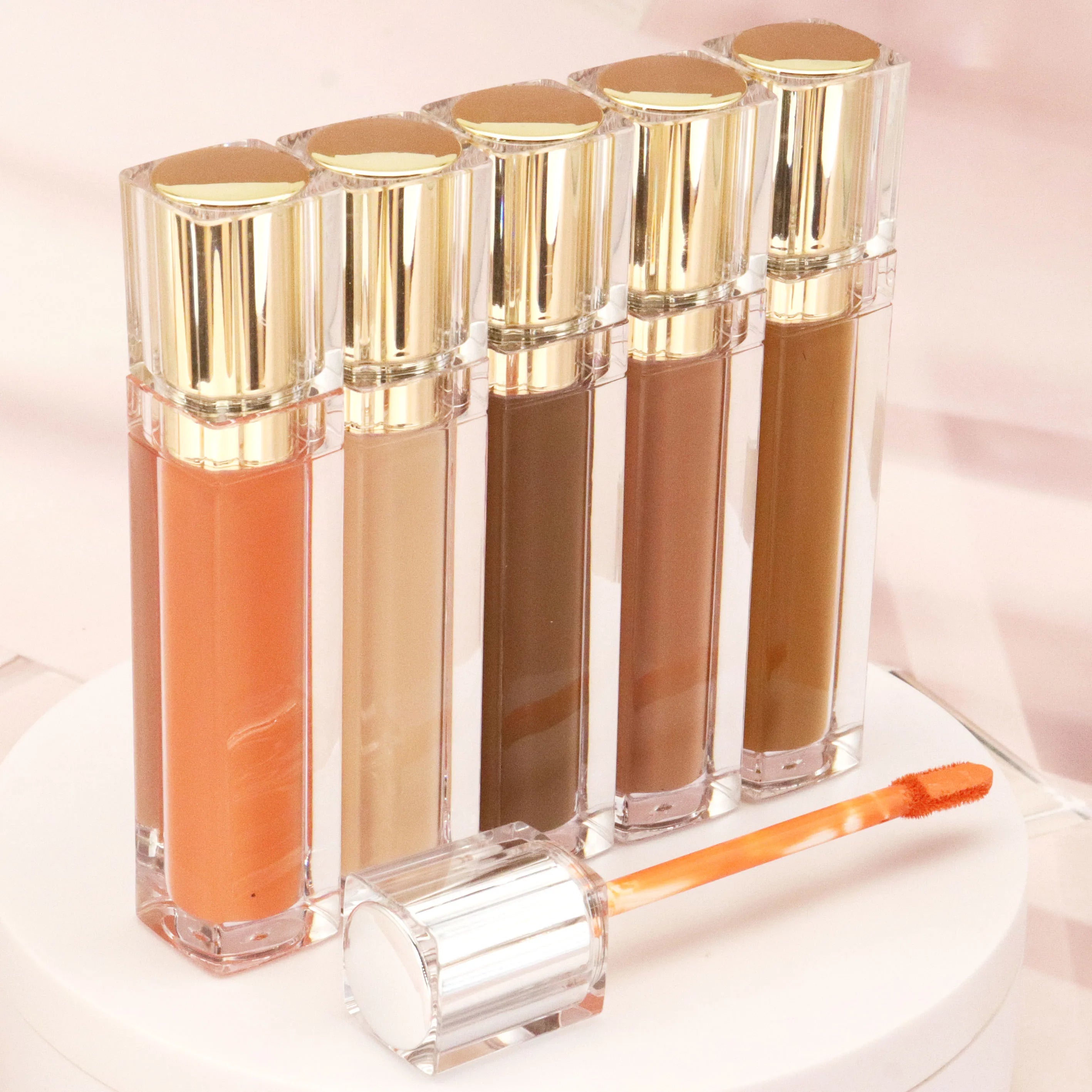 Private Label Natural Mineral Cream Concealer Custom Low MOQ Waterproof Moisturizer Oil-Control Makeup Corrector for Face Skin
