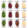 Makeup Sponges Tools Applicator Super Soft Sponge Powder Blender Smooth Foundation Contour Blending Cosmetic Puff with PVC Box