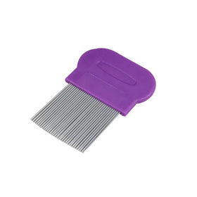 D-220221-2 Deinsectization Pet Comb Stainless Steel Plastic Dark Blue Light Blue Green pink Color OPP Bag Packaging