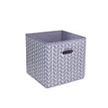Thick Non Woven Fabric Foldable Single Tier Clothing Storage Box with Modern Design Sturdy Structure and Space Saving Function