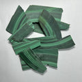 Irregularly Green Natural Malachite Sheet Unpolished Malachite Raw Rough Stone