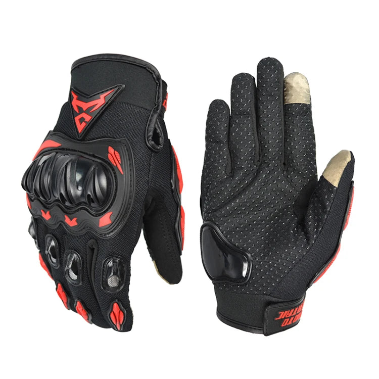 MOTOCENTRIC Factory Direct Men's Full Finger Breathable Motorcycle Riding Gloves Windproof Function Hot Sale