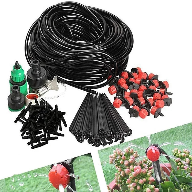 Drip Irrigation System Set for Home Garden Green House Farm MegaBDM