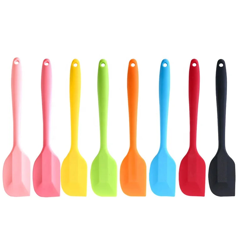 11 Inch Large Food Grade Silicone Cake Spatula Non-Stick Kitchen Baking & Pastry Tool